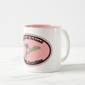 Kiawah Island。 ツートーンマグカップ (正面右)