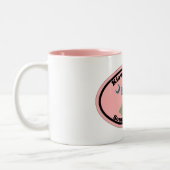 Kiawah Island。 ツートーンマグカップ (左)