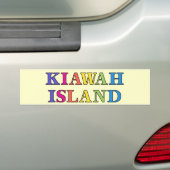 Kiawah Island バンパーステッカー (車上)