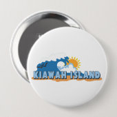 Kiawah Island。 缶バッジ (正面&裏面)