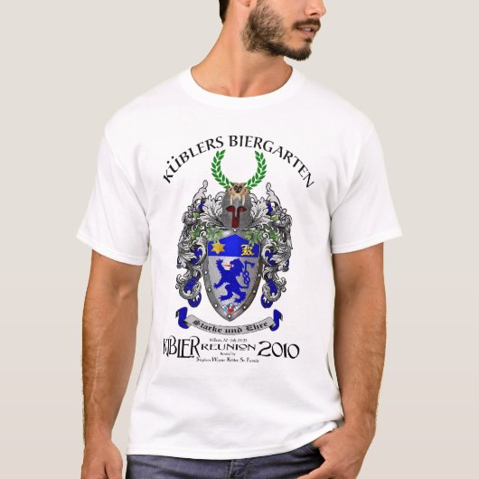 KIBLERの懇親会の2010年のTシャツ白いM Tシャツ (正面)