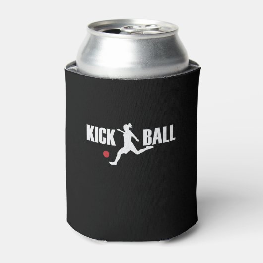 Kick Ball Gummiball Kickball Sport Amerika 缶クーラー (缶正面)