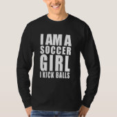 Kick Balls white AD US Tシャツ (正面)
