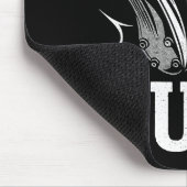 Kick For A Breast Cancer Awareness Nk Ribbon Socce マウスパッド (コーナー)