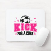 Kick For A Cure サッカー 乳がん啓発 ピンズ マウスパッド (マウス)
