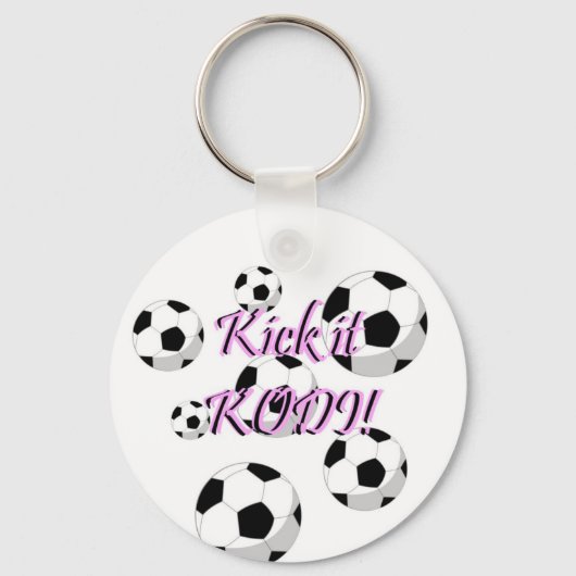Kick it Kodi keychain キーホルダー (正面)