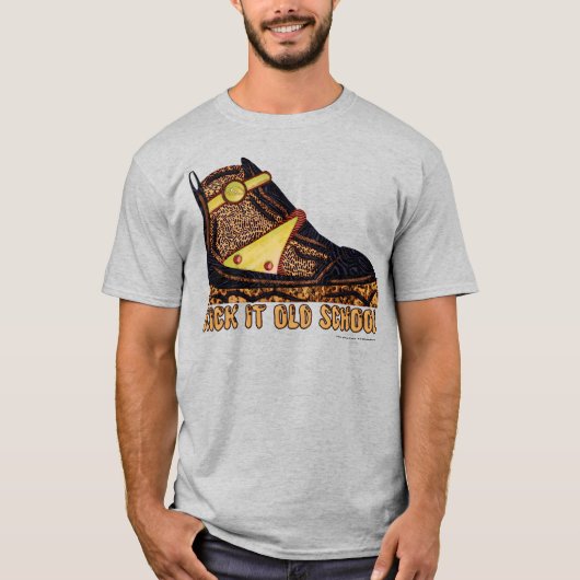 Kick It Oldschool Tシャツ (正面)