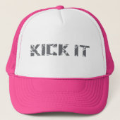 KIck It Trucker Hat キャップ (正面)