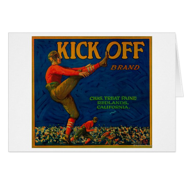 Kick Off Orange LabelRedlands, CA (正面横)