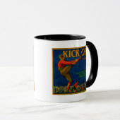 Kick Off Orange LabelRedlands, CA マグカップ (正面右)