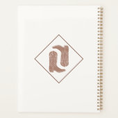 Kick Up Your Boots - 2026 Western Planner プランナー手帳 (裏面)