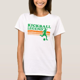 Kickballの伝説のTシャツ(女性) Tシャツ