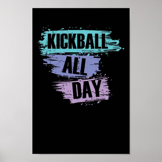 Kickball All Day Gummiball USA Sport ポスター (正面)