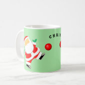 Kickball Christmas Collectible コーヒーマグカップ (正面左)