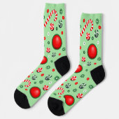 Kickball Christmas Holiday Gifts Socks ソックス (左)