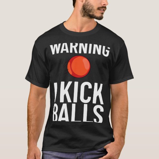 Kickball Game Ball Tournament Tシャツ (正面)