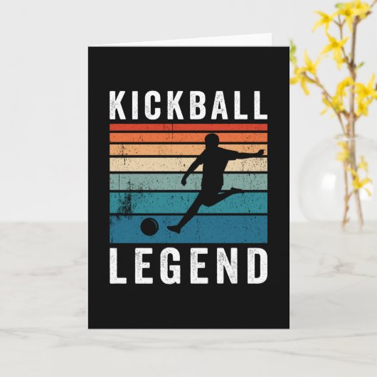 Kickball Legend カード (黄色い花)