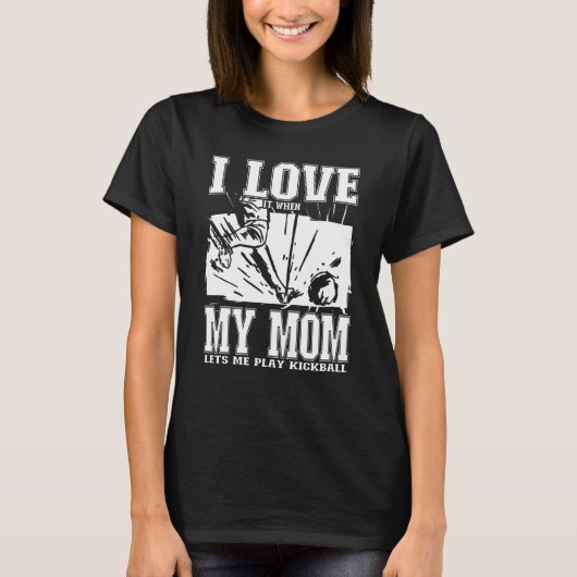 Kickball Player Kids Tシャツ (正面)