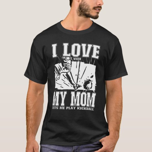 Kickball Player Kids Tシャツ (正面)