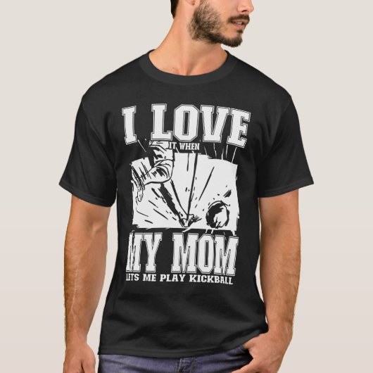 Kickball Player Kids Tシャツ (正面)