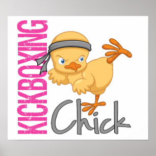Kickboxingのひよこ ポスター
