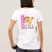 Kickboxingのひよこ Tシャツ (裏面)