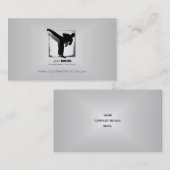 Kickboxingの先生の名刺 名刺 (正面/裏面)