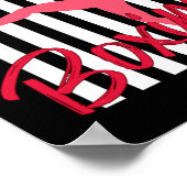 Kickboxing Front Kick  ポスター (角)