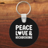 Kickboxing I Love Kickboxing Kickboxer  キーホルダー (正面)