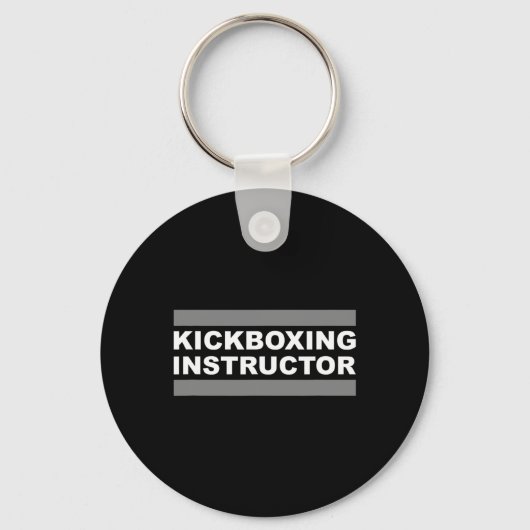 Kickboxing Instructor キーホルダー (正面)