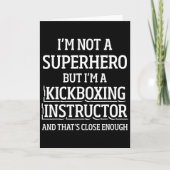 Kickboxing Instructor Kick Boxing Workout _5  カード (正面)