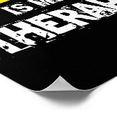 Kickboxing Is My Therapy Kickbox  ポスター (角)