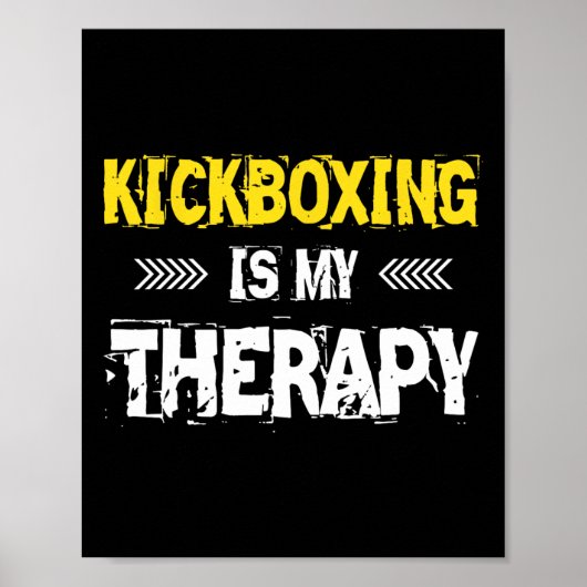 Kickboxing Is My Therapy Kickbox  ポスター (正面)