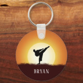 Kickboxing - Karate Keychain キーホルダー (正面)