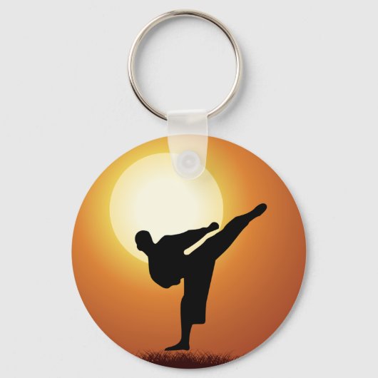 Kickboxing - Karate Keychain キーホルダー (正面)