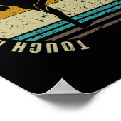 Kickboxing Lesson For Free Coach Funny Kickboxer _ ポスター (角)