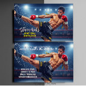 Kickboxing Martial Arts Muay Thai Instructor 名刺