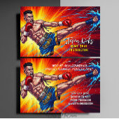 Kickboxing Martial Arts Muay Thai Instructor 名刺