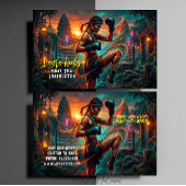 Kickboxing Martial Arts Muay Thai Instructor 名刺