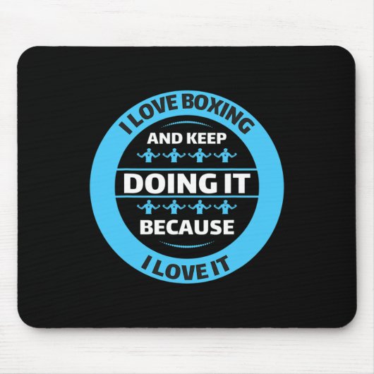 Kickboxing Muay Thai Boxing _2  マウスパッド (正面)