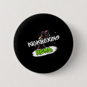 Kickboxing Nerd  缶バッジ (正面)