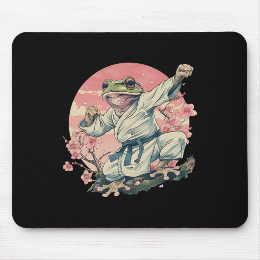 Kickboxing Sakura Jiu-jitsu Judo Mma Toad Taekwond マウスパッド (正面)