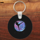 Kickboxing Womens Girls Kids Kickboxer Boxing Cool キーホルダー (正面)