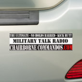 Kickbuttのステッカー バンパーステッカー (車上)