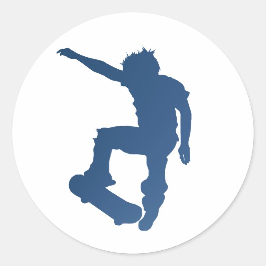 KICKFLIPステッカー ラウンドシール (正面)