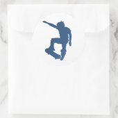 KICKFLIPステッカー ラウンドシール (バッグ)