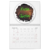 Kickin Chickins Calander カレンダー (2月 2026)
