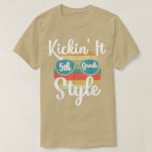 Kickin' It 5th Grade Style Back To School Elementa Tシャツ (デザイン正面)