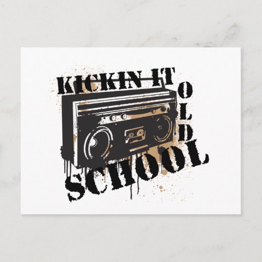 Kickin It Old School ポストカード (正面)
