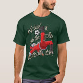 Kickin' it with Santa Tシャツ (正面)